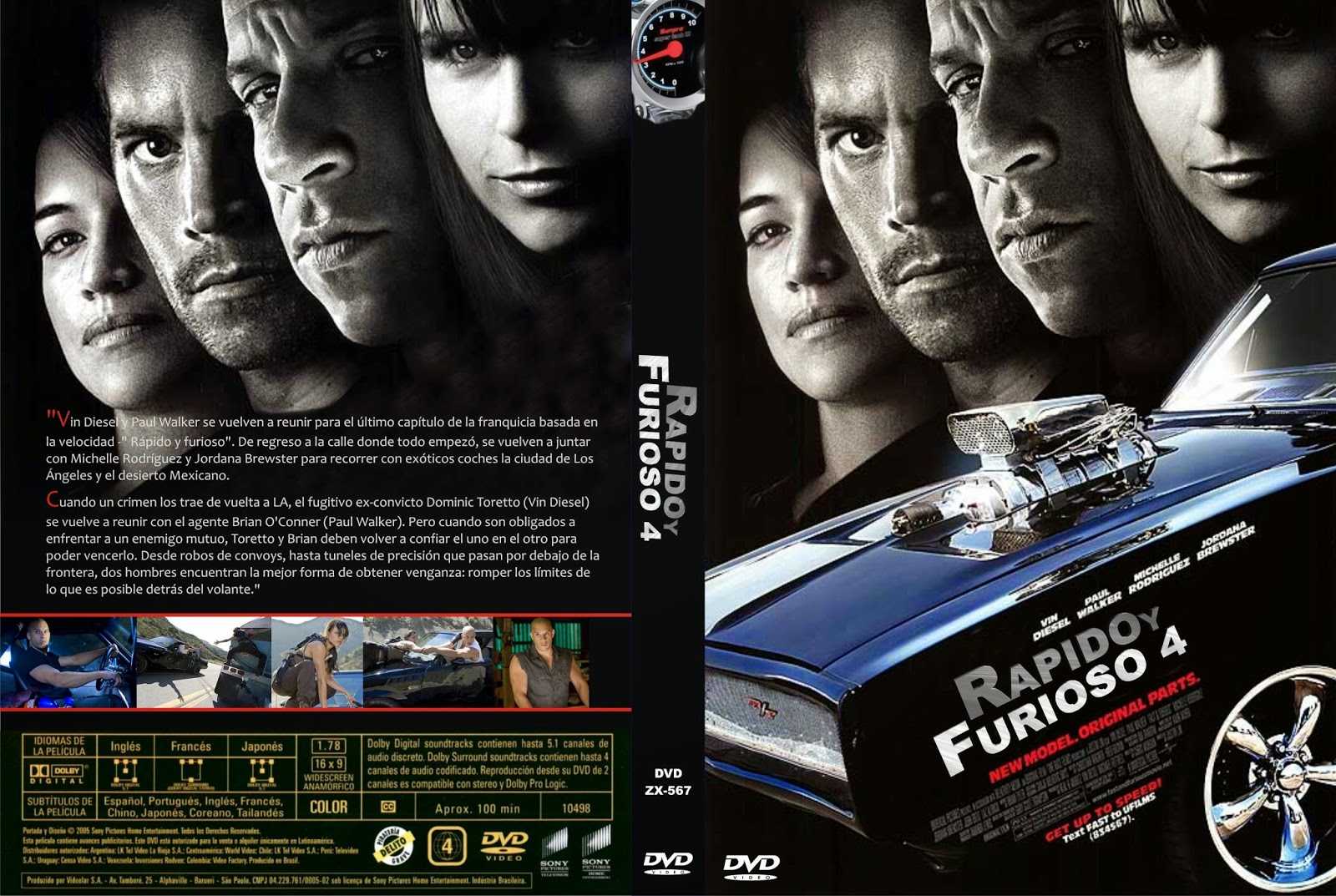 descarga pelicula rapido y furioso 4 en español latino | descarga de - Fast And Furious 4 Online Latino